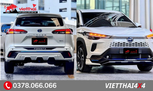 Body Kit Toyota Cross 2024+ Mẫu Foresta – Ngoại Hình Mạnh Mẽ, Thể Thao Hơn Bao Giờ Hết 5 body-kit-toyota-cross-2024+-mau-foresta