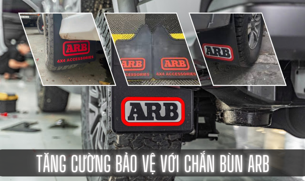 Tăng Cường Bảo Vệ Với Chắn Bùn ARB Chính Hãng Cho Xe Bán Tải 1 arb