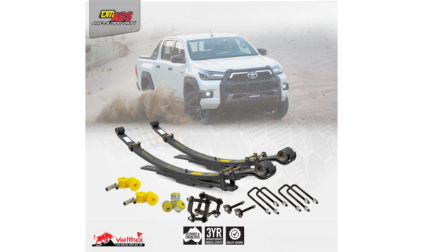 Bộ Nhíp TJM XGS – Giải Pháp Hoàn Hảo Cho Xe Bán Tải Tải Nặng & Offroad 2 bo-nhip-tjm-xgs-giai-phap-hoan-hao-cho-xe-ban-tai-tai-nang-offroad