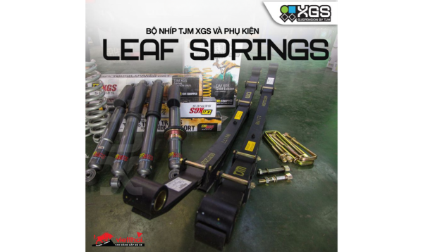 Bộ Nhíp TJM XGS – Giải Pháp Hoàn Hảo Cho Xe Bán Tải Tải Nặng & Offroad 3 bo-nhip-tjm-xgs-giai-phap-hoan-hao-cho-xe-ban-tai-tai-nang-offroad